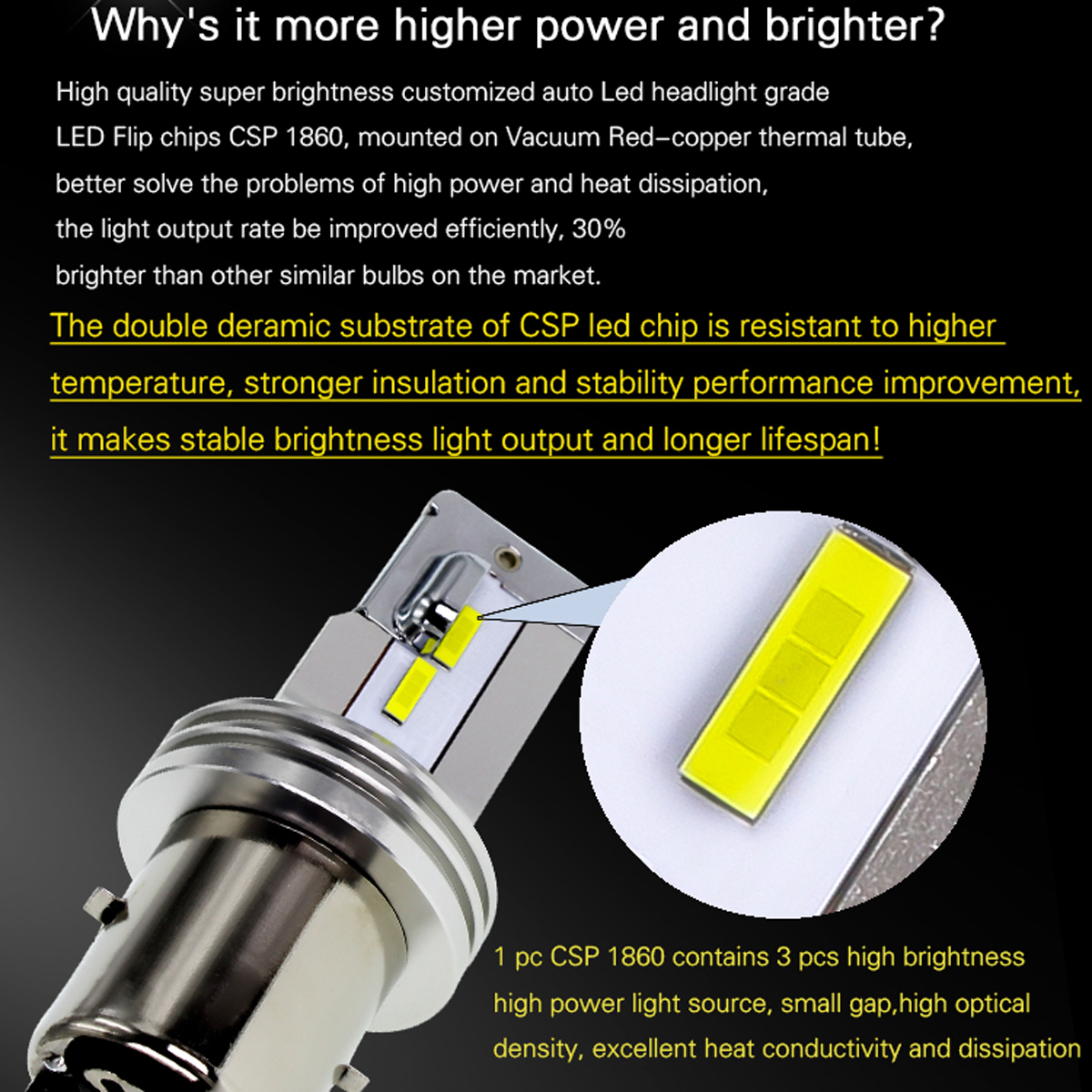 H6-BA20D--H4-9003-HB2-18W-LED-Headlights-Bulb-HiLow-Beam-White-For-Motorcycle-Bike-1598670