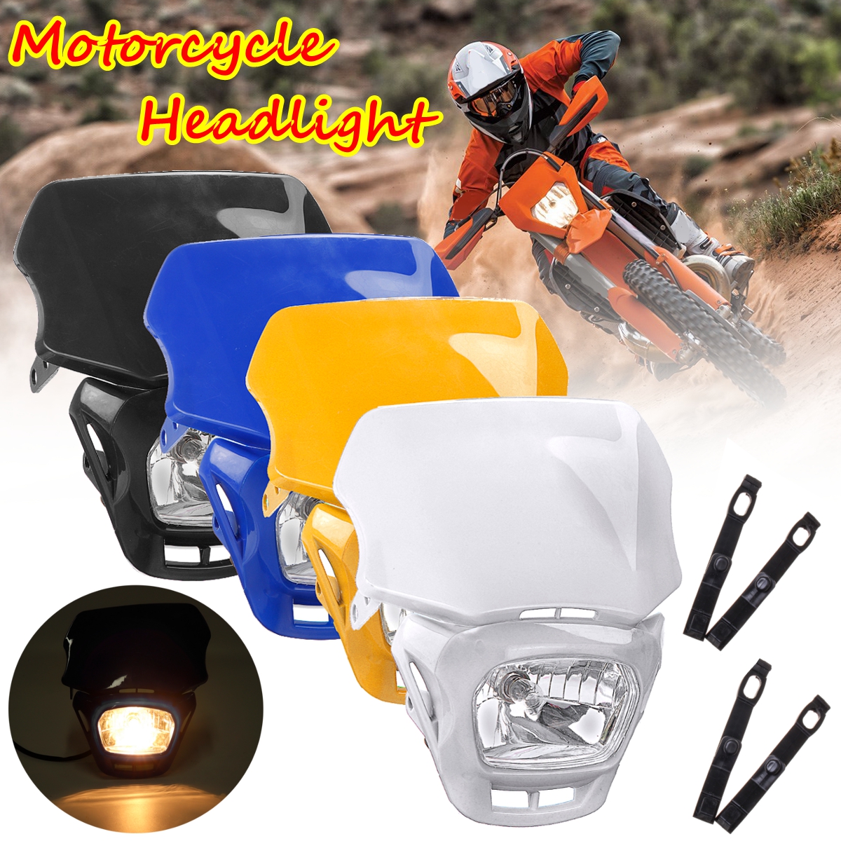 Headlight-Headlamp-Assembly-Light-with-Bulb-For-All-Dual-Sport-Motorcycles-KTM-EXC-EXCF-XCF-XCW-SX-S-1477760