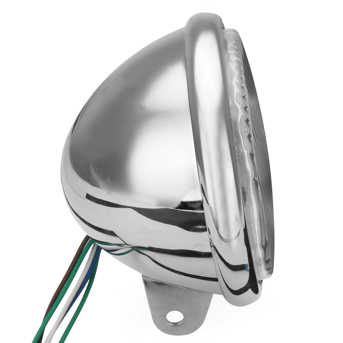 Motorcycle-Chrome-Front-Headlight-for-Harley-Bikes-Chopper-Touring-80662