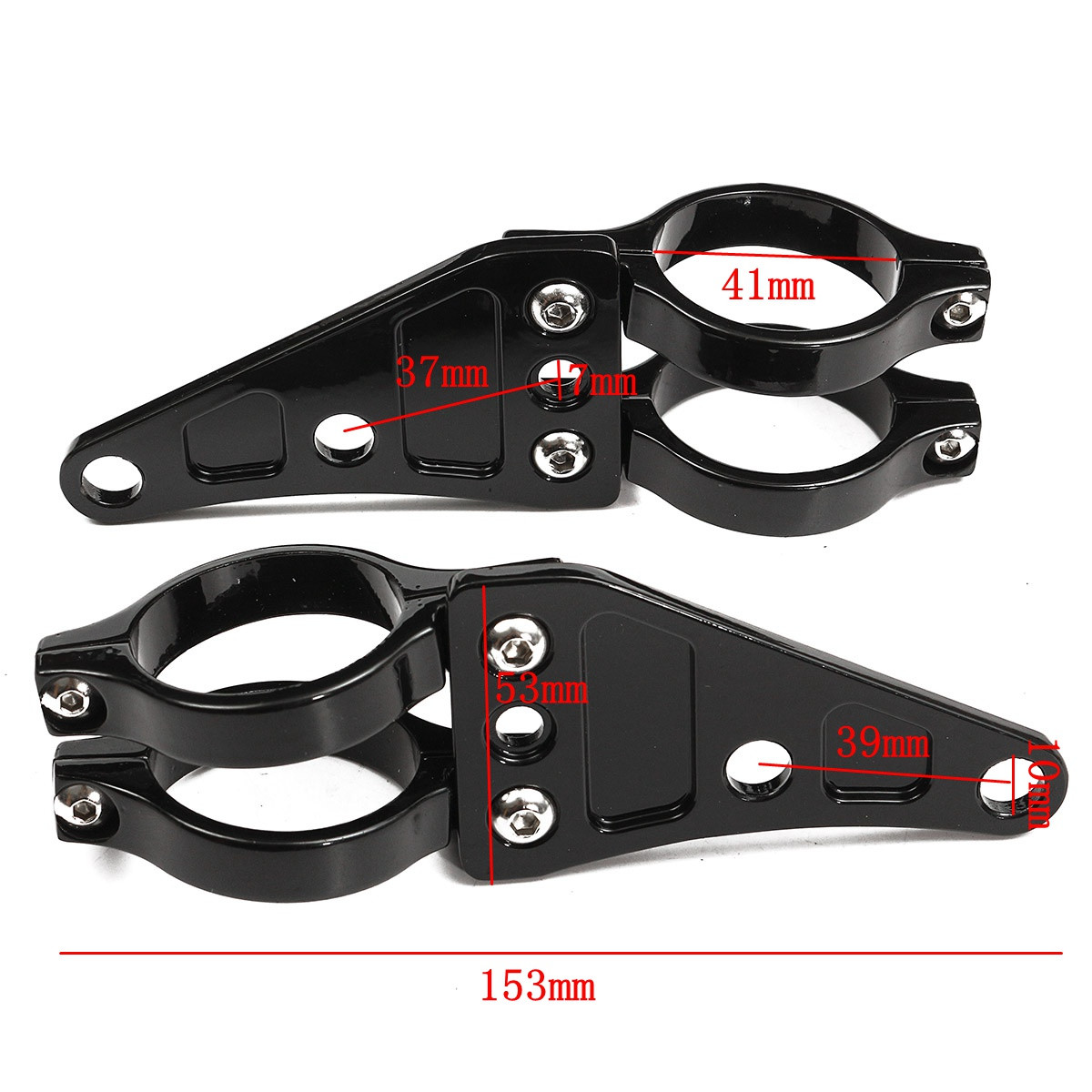 Motorcycle-Headlight-41mm-Fork-Mount-Bracket-Aluminum-1112344