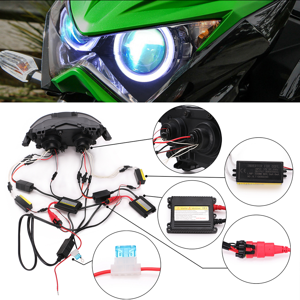 Motorcycle-Headlight-Assembly-Angel-Eyes-Front-Clear-Headlight-Headlamp-For-Kawasaki-Z800-z250-2013--1785029