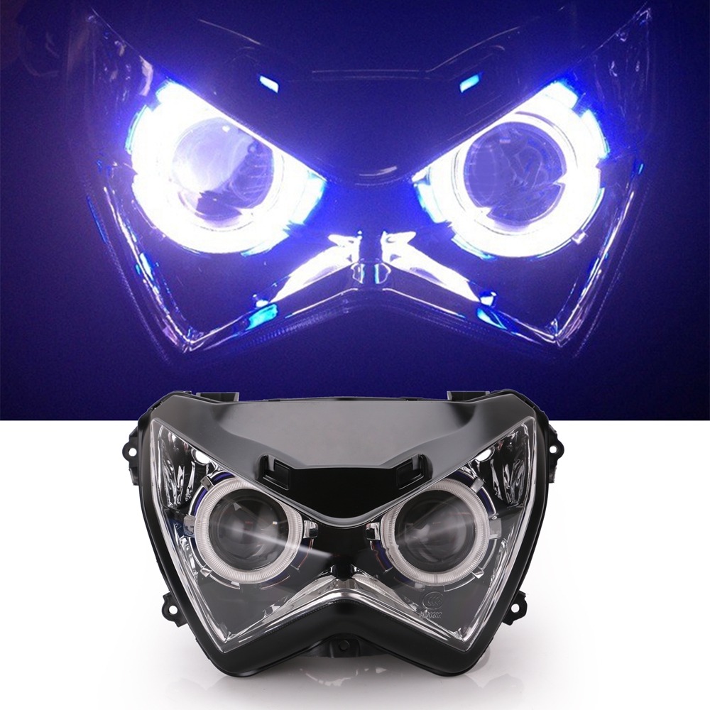 Motorcycle-Headlight-Assembly-Angel-Eyes-Front-Clear-Headlight-Headlamp-For-Kawasaki-Z800-z250-2013--1785029