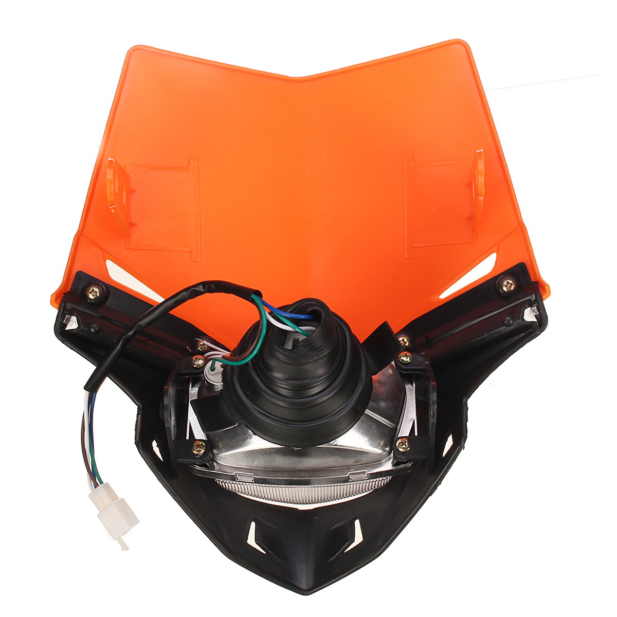 Motorcycle-Headlight-Assembly-Light-with-Bulb-Dual-Sport-Motocross-For-HondaKawasakiSuzukiYamaha-KTM-1477008