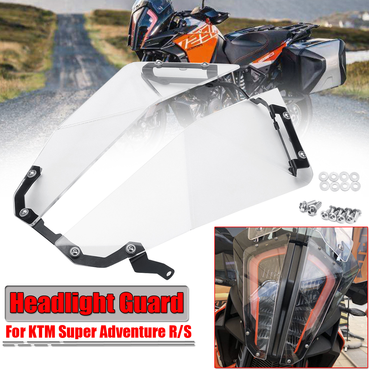 Motorcycle-Headlight-Guard-Transparent-Headlamp-Protector-For-KTM-1290-Super-Adventure-RS-2017-2018-1479352