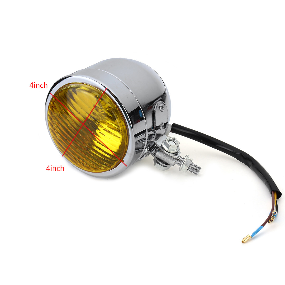 Motorcycle-Vintage-Custom-Headlight-Fog-Light-HS1-12V-35W-Front-Lamp-Universal-1817960