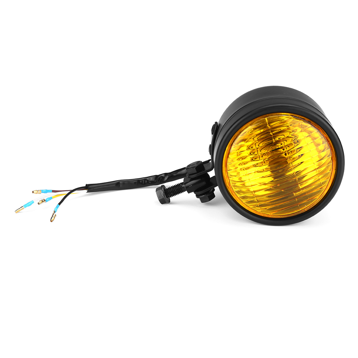 Motorcycle-Vintage-Custom-Headlight-Fog-Light-HS1-12V-35W-Front-Lamp-Universal-1817960