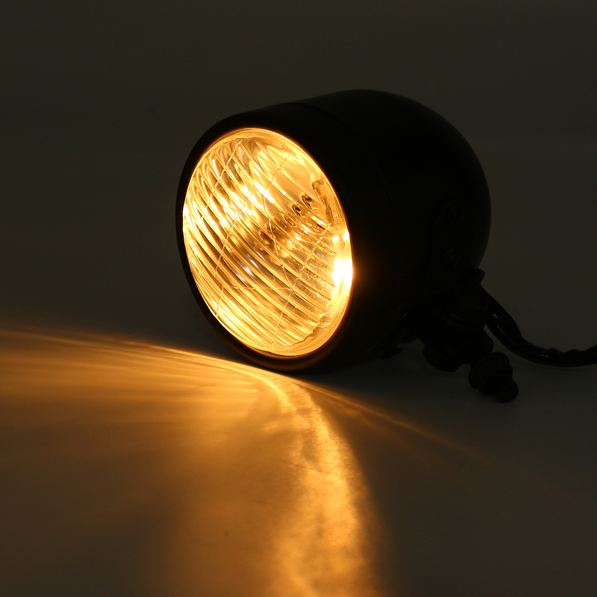 Motorcycle-Vintage-Custom-Headlight-Fog-Light-HS1-12V-35W-Front-Lamp-Universal-1817960