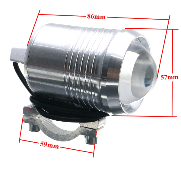 Pair-30W-DC-12-60V-Motorcycle-Headlight-U2-LED-Driving-Headlamp-Fog-Light--Switch-HighLow-Beam-1144583