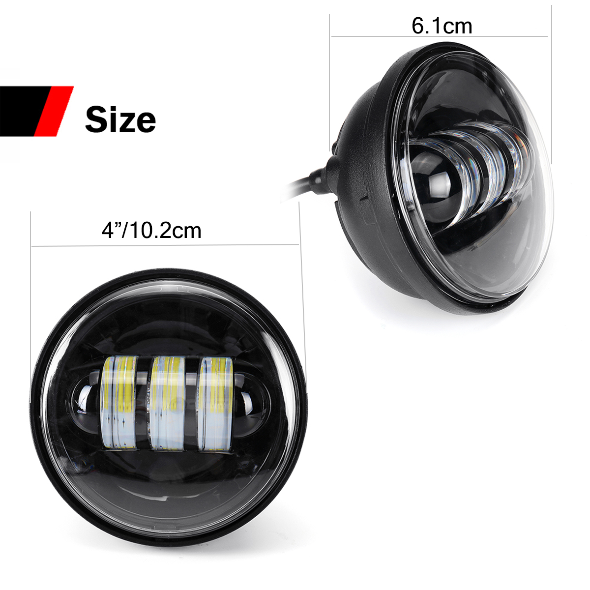 Pair-4-Inch-30W-6000K-LED-Headlights-Flood-Fog-Passing-Light-White-Lamp-Fit-For-Harley-1637448