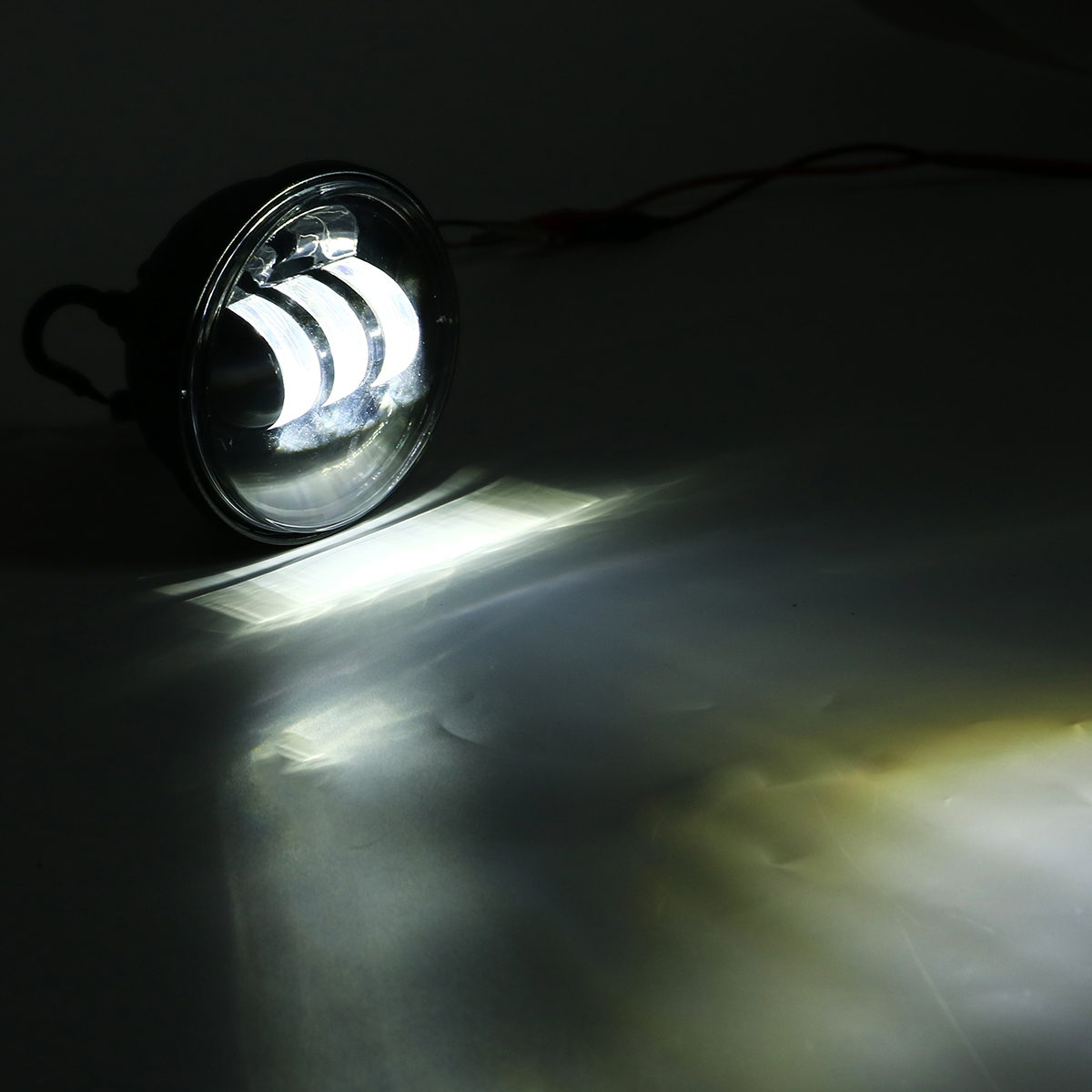 Pair-4-Inch-30W-6000K-LED-Headlights-Flood-Fog-Passing-Light-White-Lamp-Fit-For-Harley-1637448