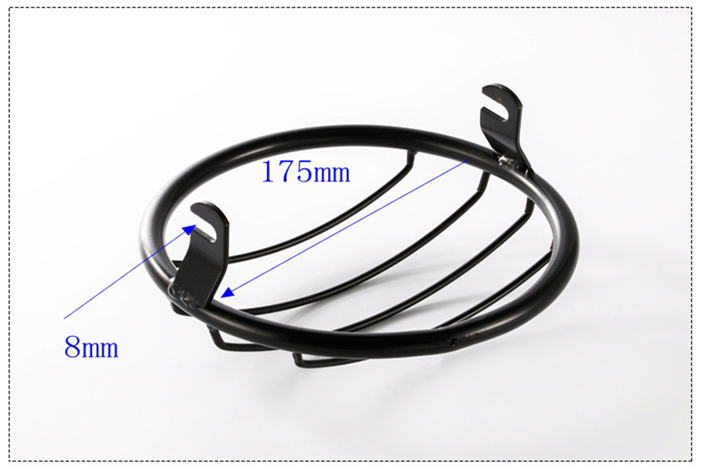 Retro-Motorcycle-Headlight-Grill-Cover-Headlight-Protection-HeadLamp-Guard-1352816