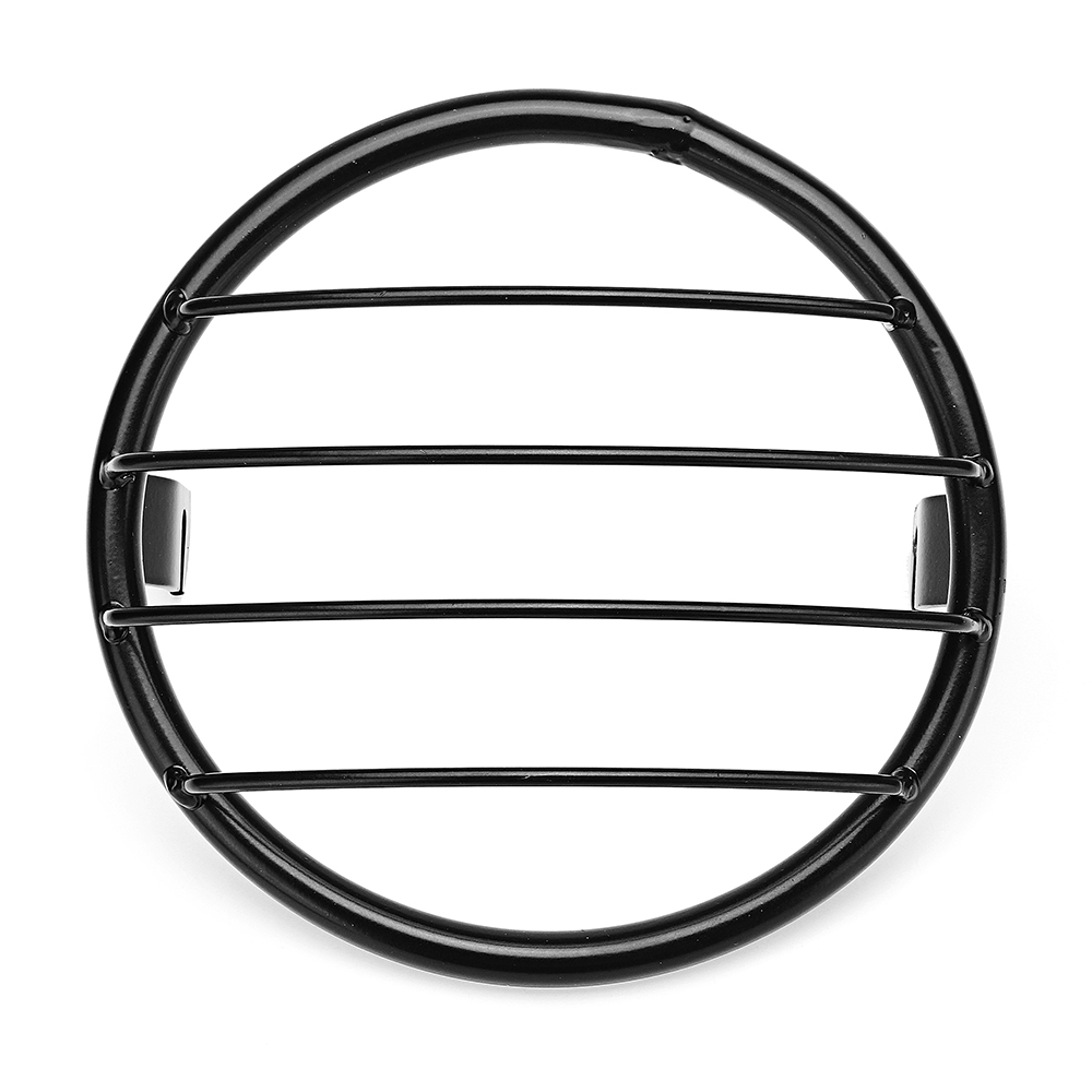 Retro-Motorcycle-Headlight-Grill-Cover-Headlight-Protection-HeadLamp-Guard-1352816
