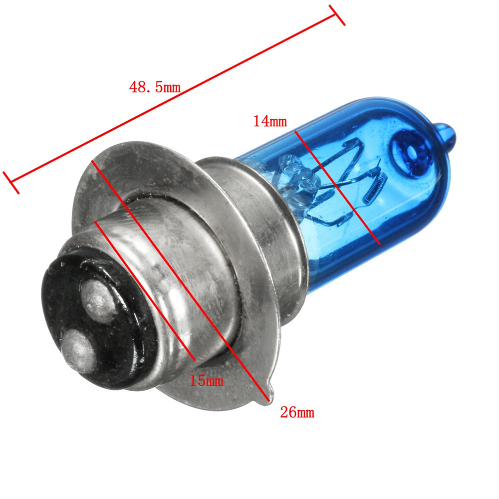 Single-12V-35W-P15d-25-1-Motorcycle-Head-Light-Bulbs-For-Yamaha-YFZ450R-KFX-YFM660-1288879