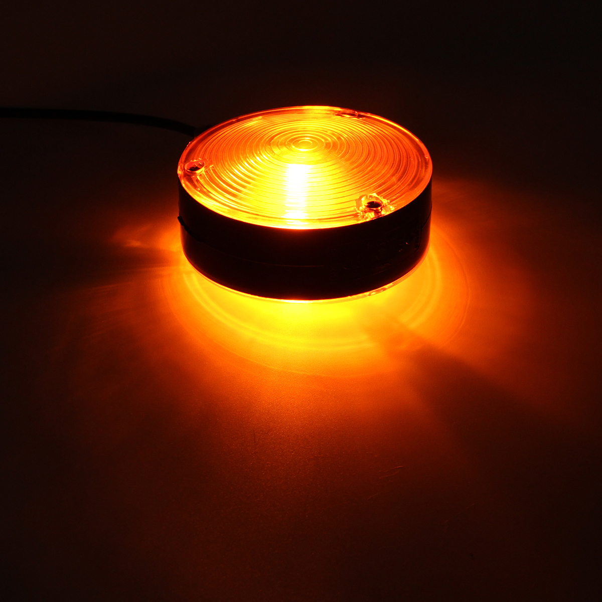 Trailer-Truck-Lorry-Lollipop-Earring-Amber-Mirror-Side-Maker-Lamp-Light-1270304