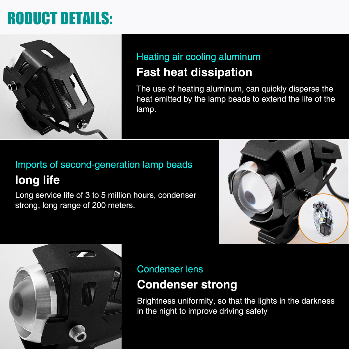 U5-3000LM-Motorcycle-LED-Headlight-Waterproof-High-Power-Spot-Light-941300