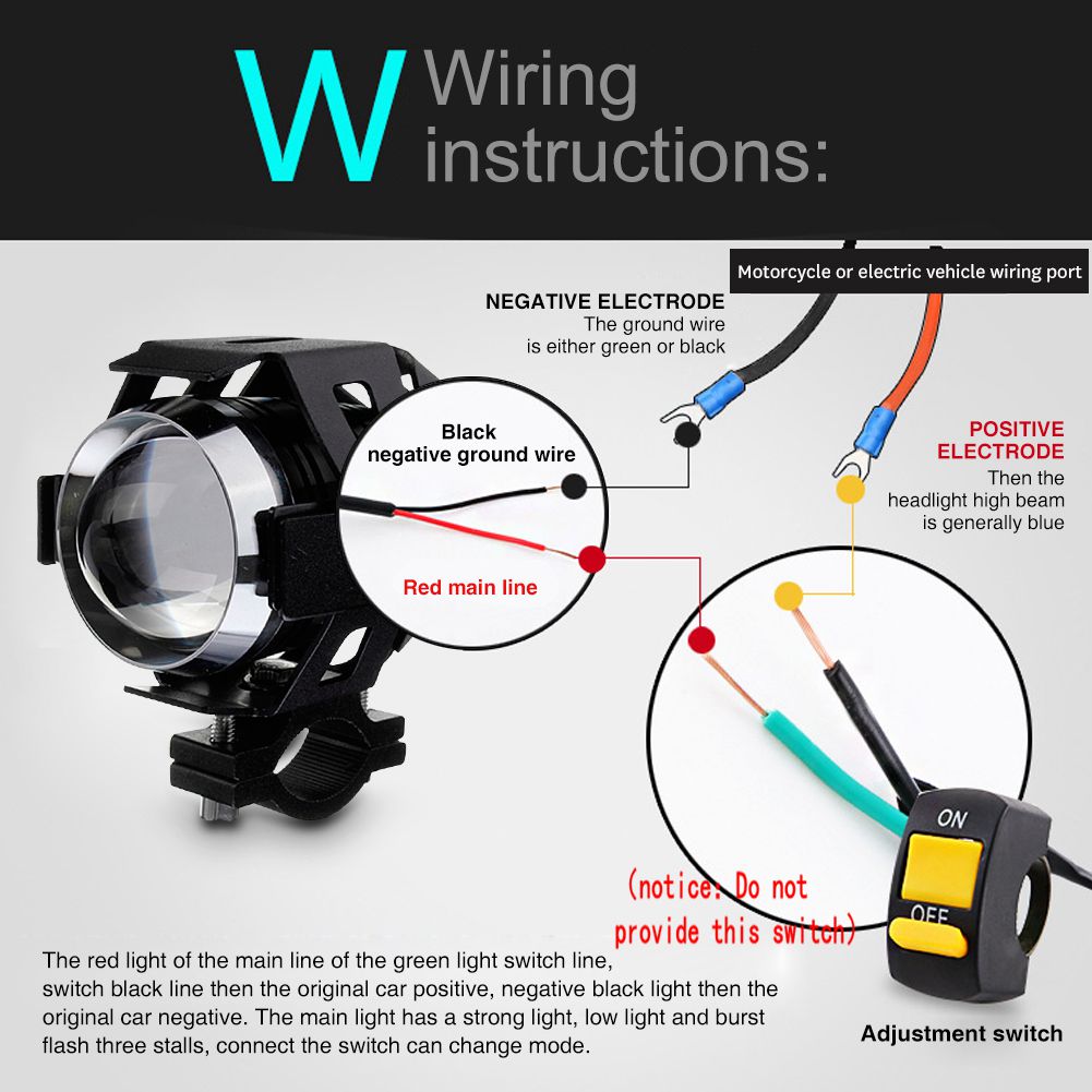 U5-3000LM-Motorcycle-LED-Headlight-Waterproof-High-Power-Spot-Light-941300