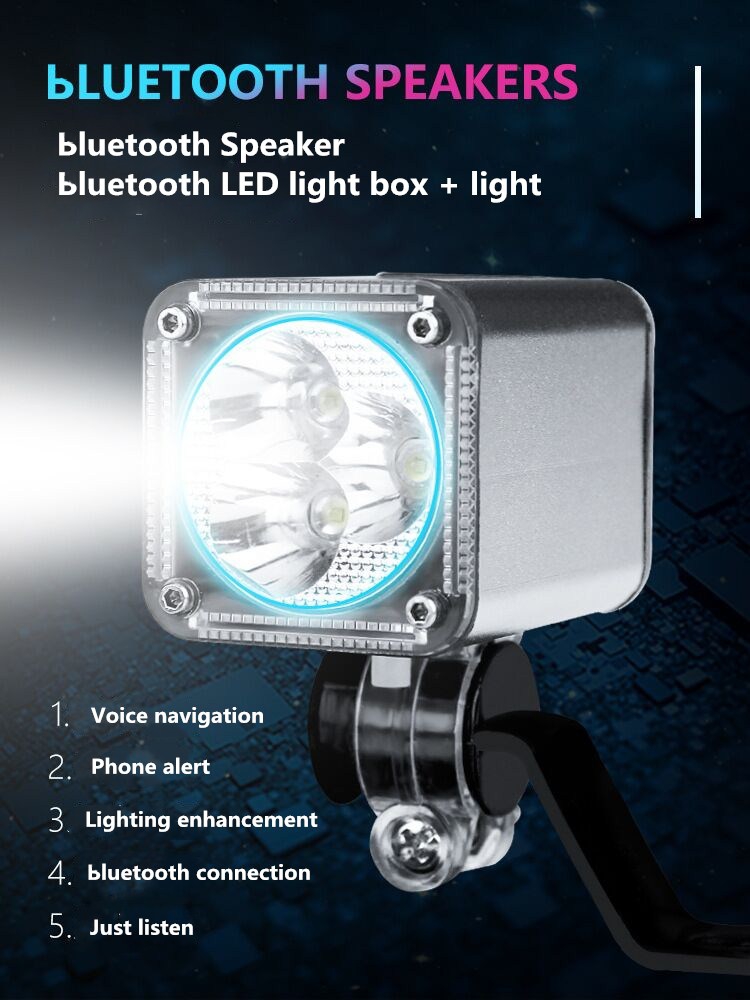 Wireless-Motorcycle-bluetooth-Speaker-With-LED-Headlights-Audio-Voice-Navigation-Electric-Bike-Water-1617829