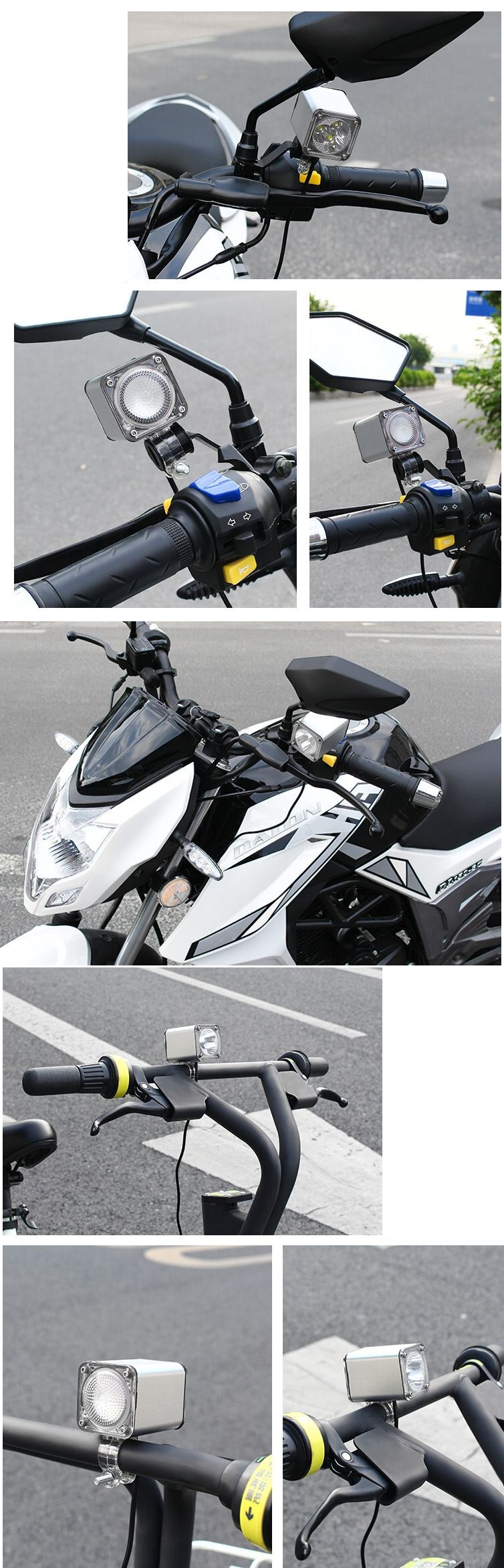 Wireless-Motorcycle-bluetooth-Speaker-With-LED-Headlights-Audio-Voice-Navigation-Electric-Bike-Water-1617829