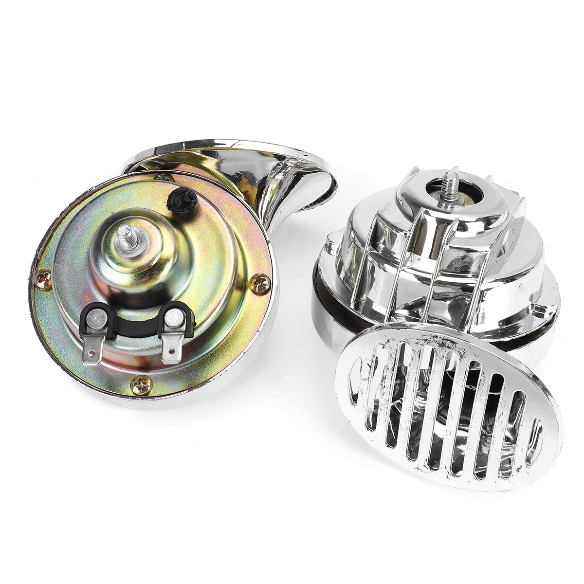 1-Pair-DC-12V-Car-Truck-300dB-Super-Loud-Bull-Horn-Universal-Air-Snail-Horns-Set-1814492