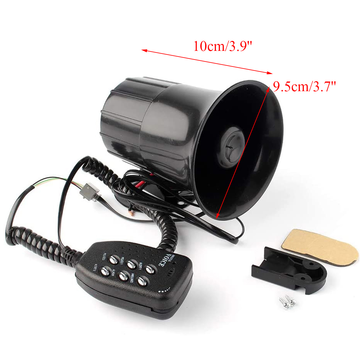 12V-100W-6-Sound-Loud-Car-Warning-Alarm-Police-Fire-Siren-Air-Horn-PA-Speaker-1750427