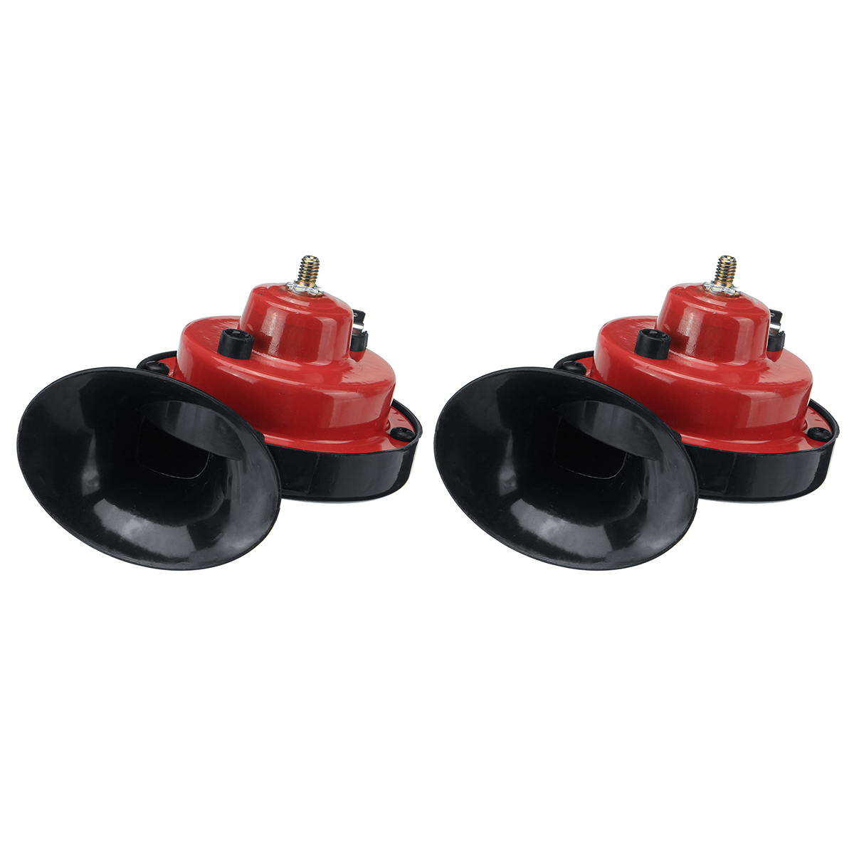 12V-300dB-Dual-Tone-Air-Snail-Horns-Loud-Siren-For-Car-Van-Motorcycle-Universal-1779947