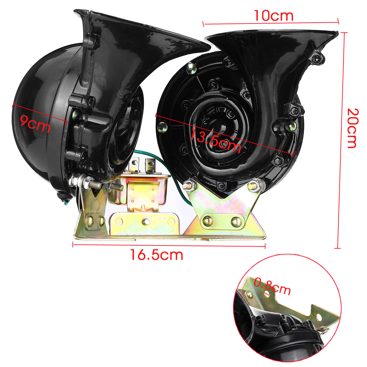 12pcs-12V-120DB-Electric-Snail-Air-Horn-Loud-For-Atuo-Car-Motorcycle-Truck-RV-1702024