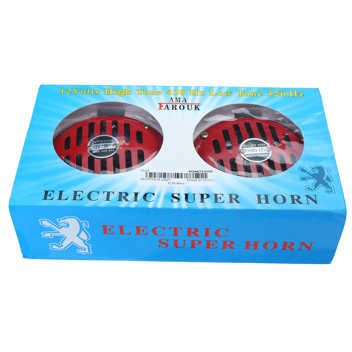 Pair-12V-115dB-Horn-Compact-Super-Tone-Loud-Blast-Stainless-Steel-4-Colors-1693864