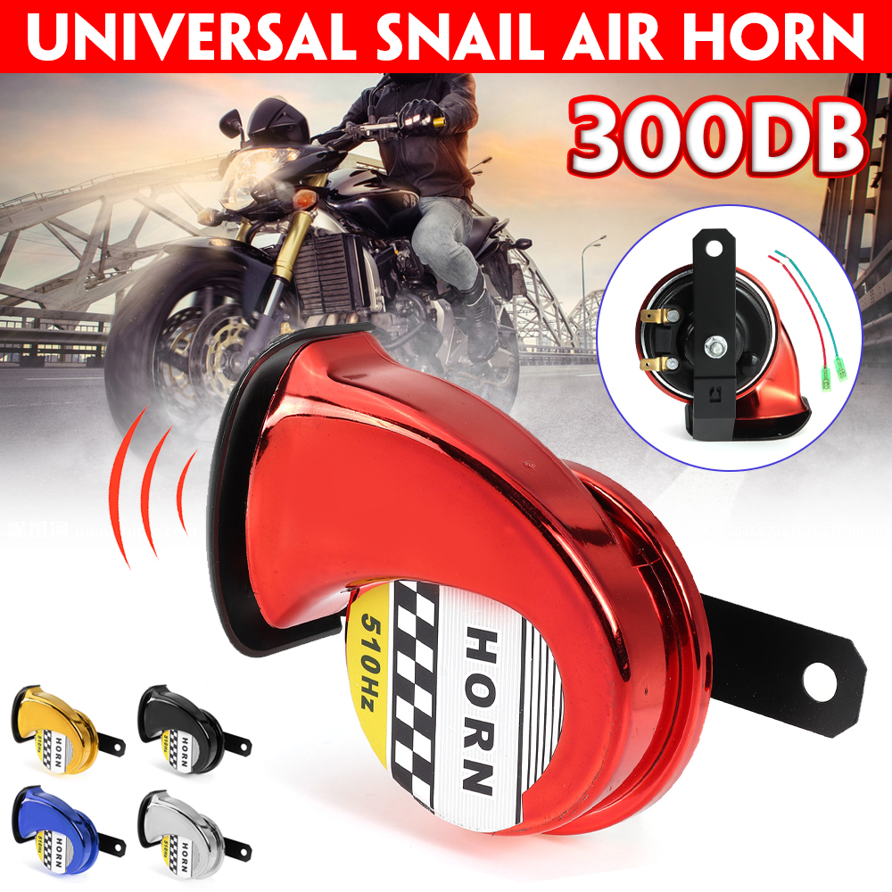 Universal-Snail-Air-Horn-Siren-Loud-300dB-Waterproof-For-12V-Truck-Motorcycle-1813696