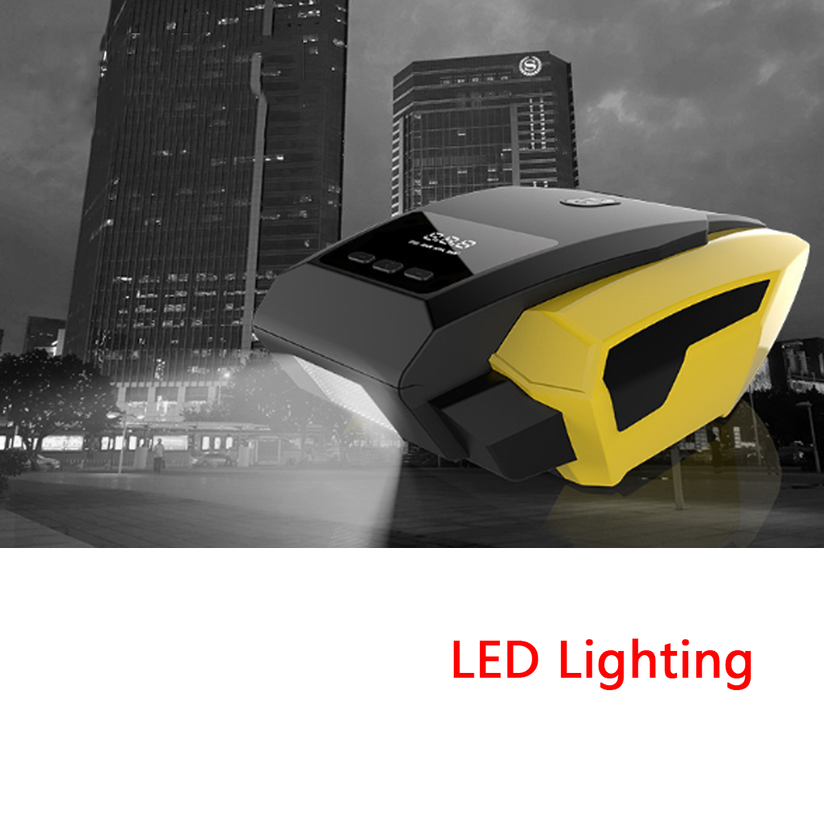 12V-120W-260PSI-Tire-Inflator-Electric-Air-Compressor-Digital-DisplayPointer-With-LED-Light-For-Moto-1226155