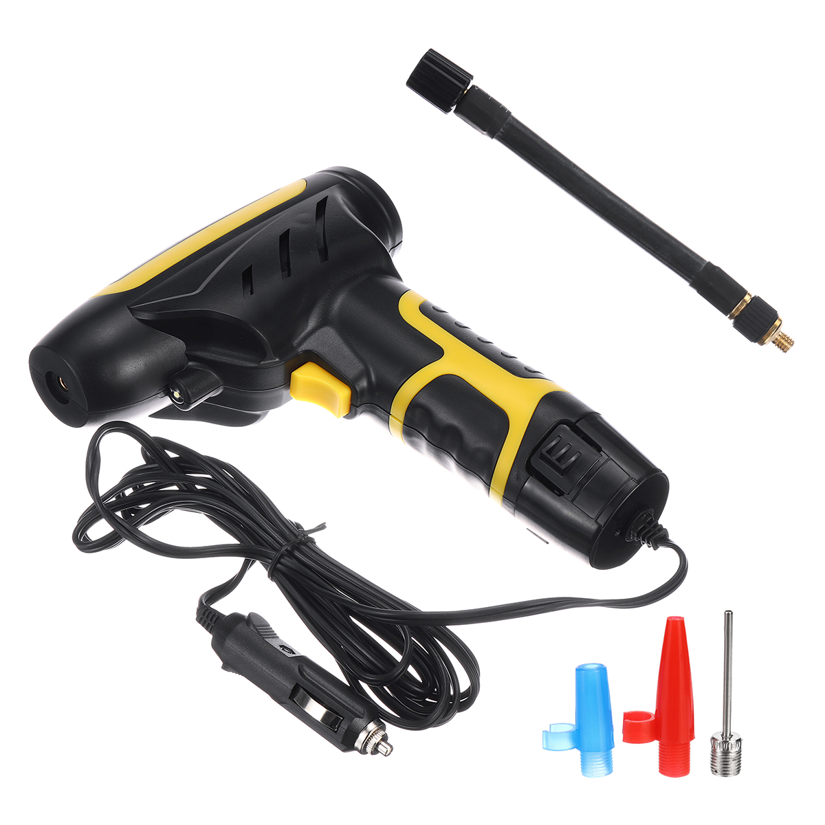 12V-120W-35Lmin-150PSI-Digital-Tire-Inflator-Electric-Air-Pump-Compressor-LED-Portable-Car-Auto-Moto-1632251