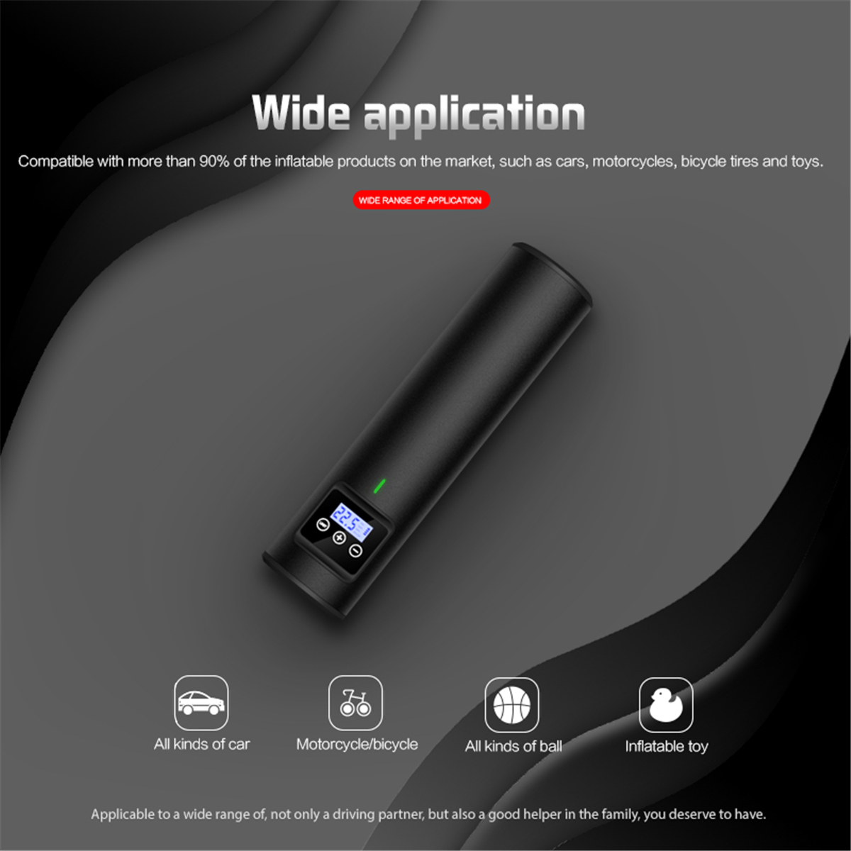 12V-150PSI-20Lmin-Rechargeable-Portable-Compressor-Digital-Air-Pump-For-Car-Bicycle-with-LED-Light-L-1714181