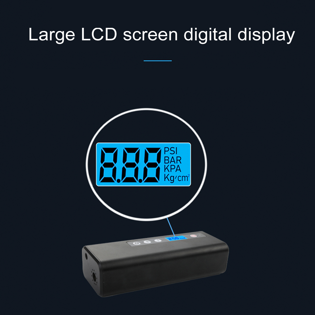 12V-150PSI-35Lmin-60W-80LM-Air-Compressor-Protable-Rechargeable-Electric-Air-Pump-Mini-Compressor-In-1754989