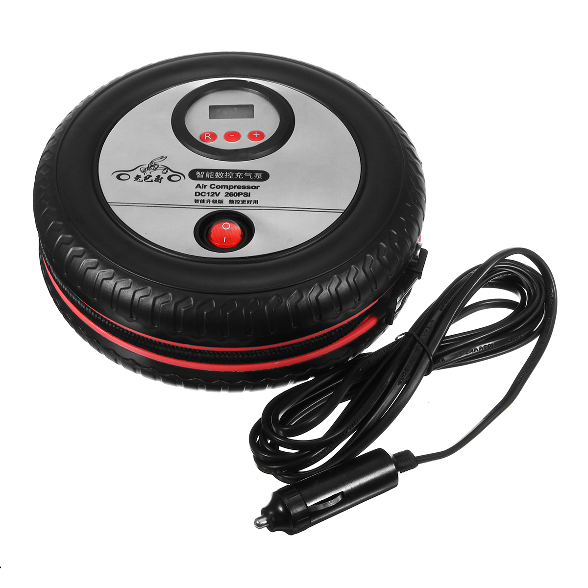 12V-260PSI-Portable-Mini-Digital-Display-Pump-Autoreifen-Form-Air-Pump-Compressor-1214244
