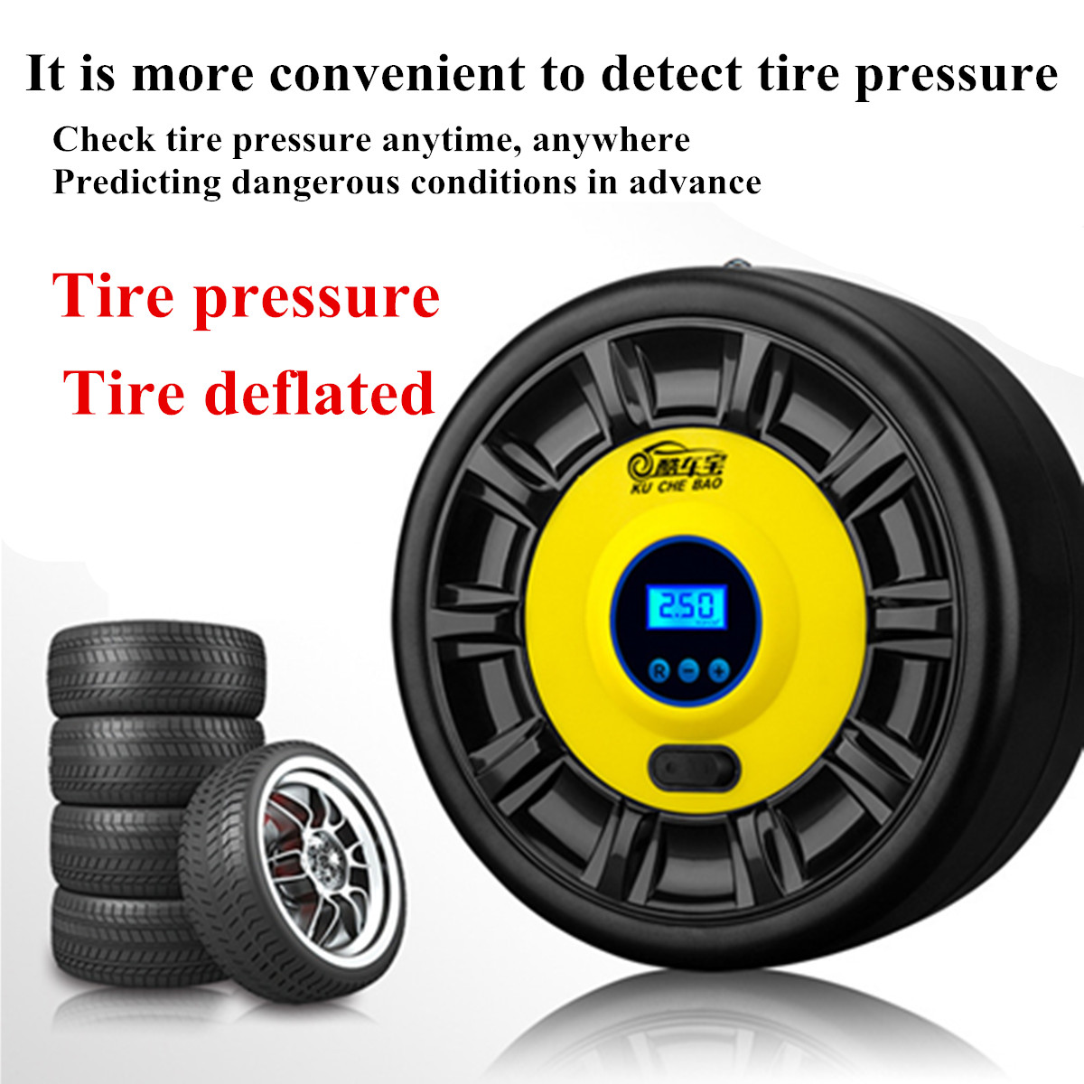 12V-Portable-Tire-Air-Pump-Digital-DisplayPointer-Compressor-Inflator-W-LED-Lights-1538421