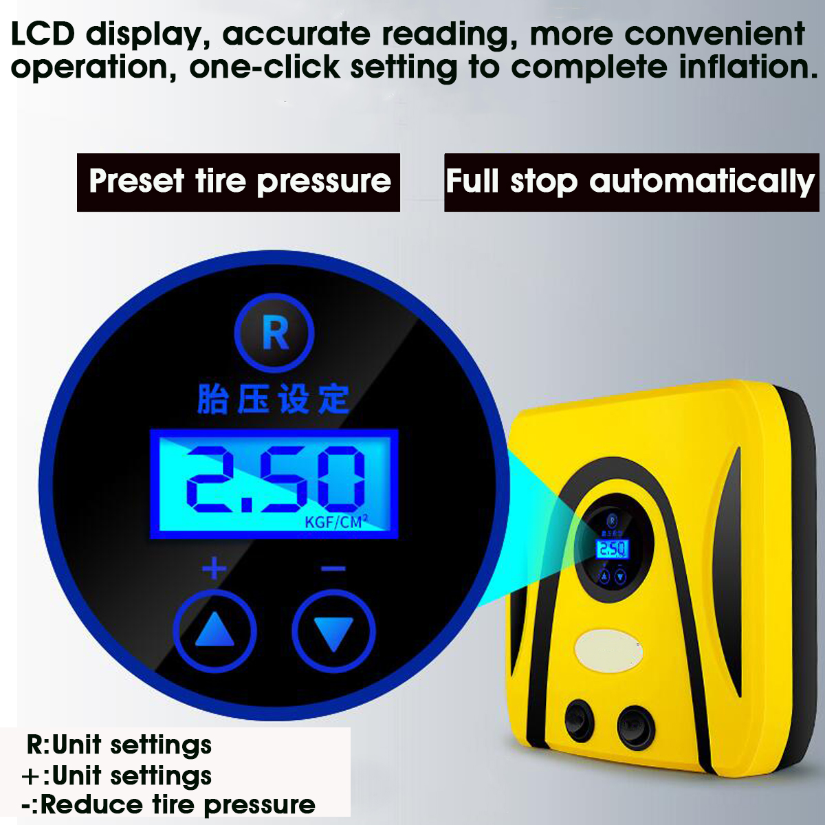 12V-Portable-Tire-Inflator-Pump-Air-Compressor-Digital-Display-Heavy-Duty-1630730