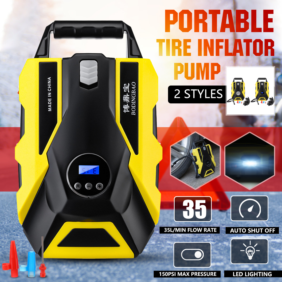 12V-Portable-Tire-Inflator-Pump-Air-Compressor-Heavy-Duty-Auto-Shut-off-1615914