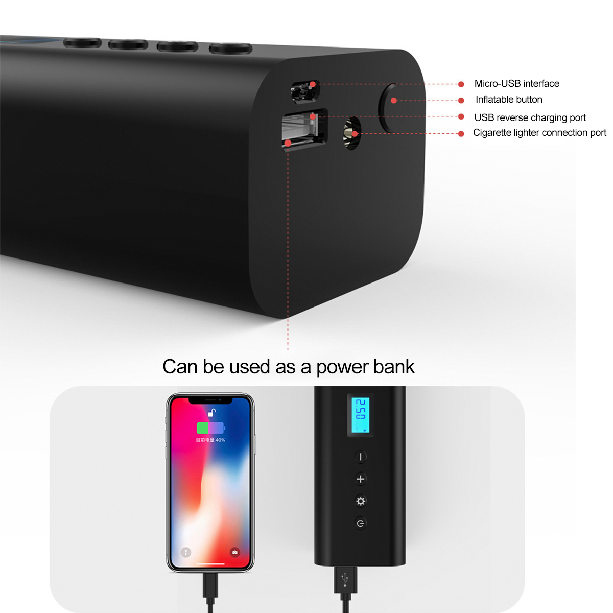 4000mAh-150PSI--25Lmin-Rechargeable-Air-Pump-Tire-Handheld-Inflator-Pump-Portable-Air-Compressor-For-1765690