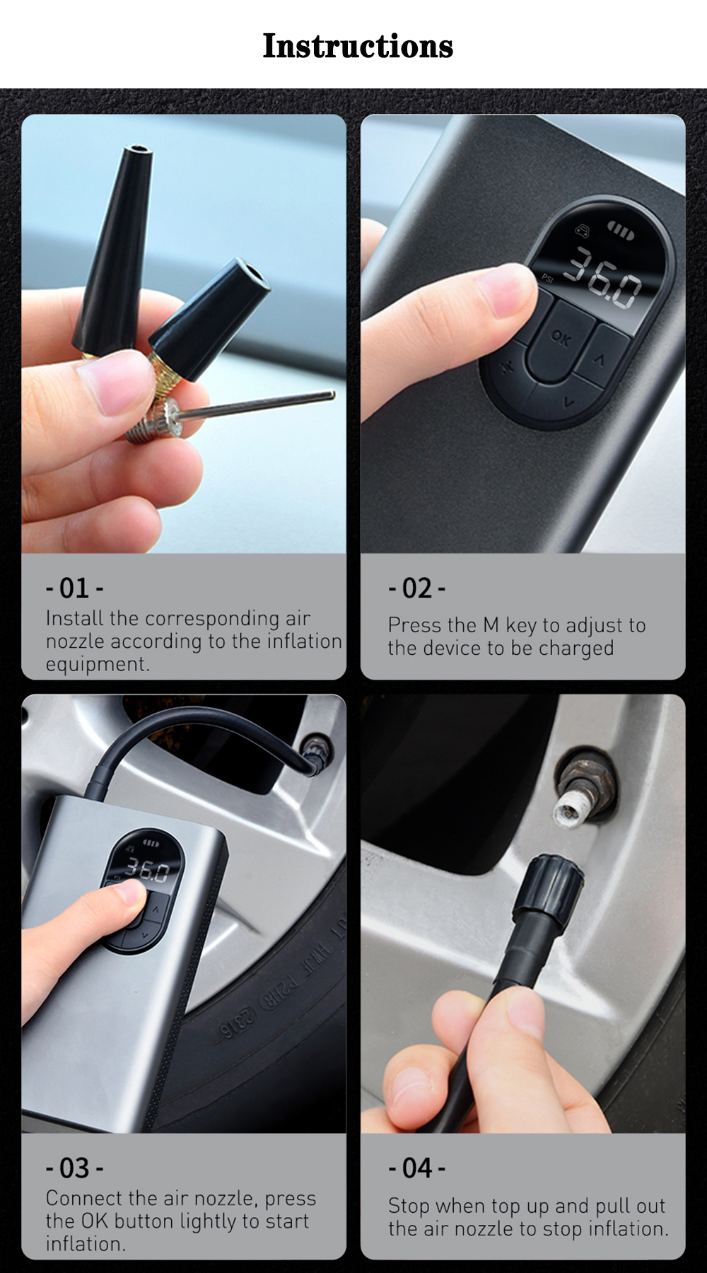 Baseus-150PSI-Portable-Inflator-Pump-Air-Compressor-Smart-Digital-Tire-Pressure-Detection-Auto-Tire--1785707