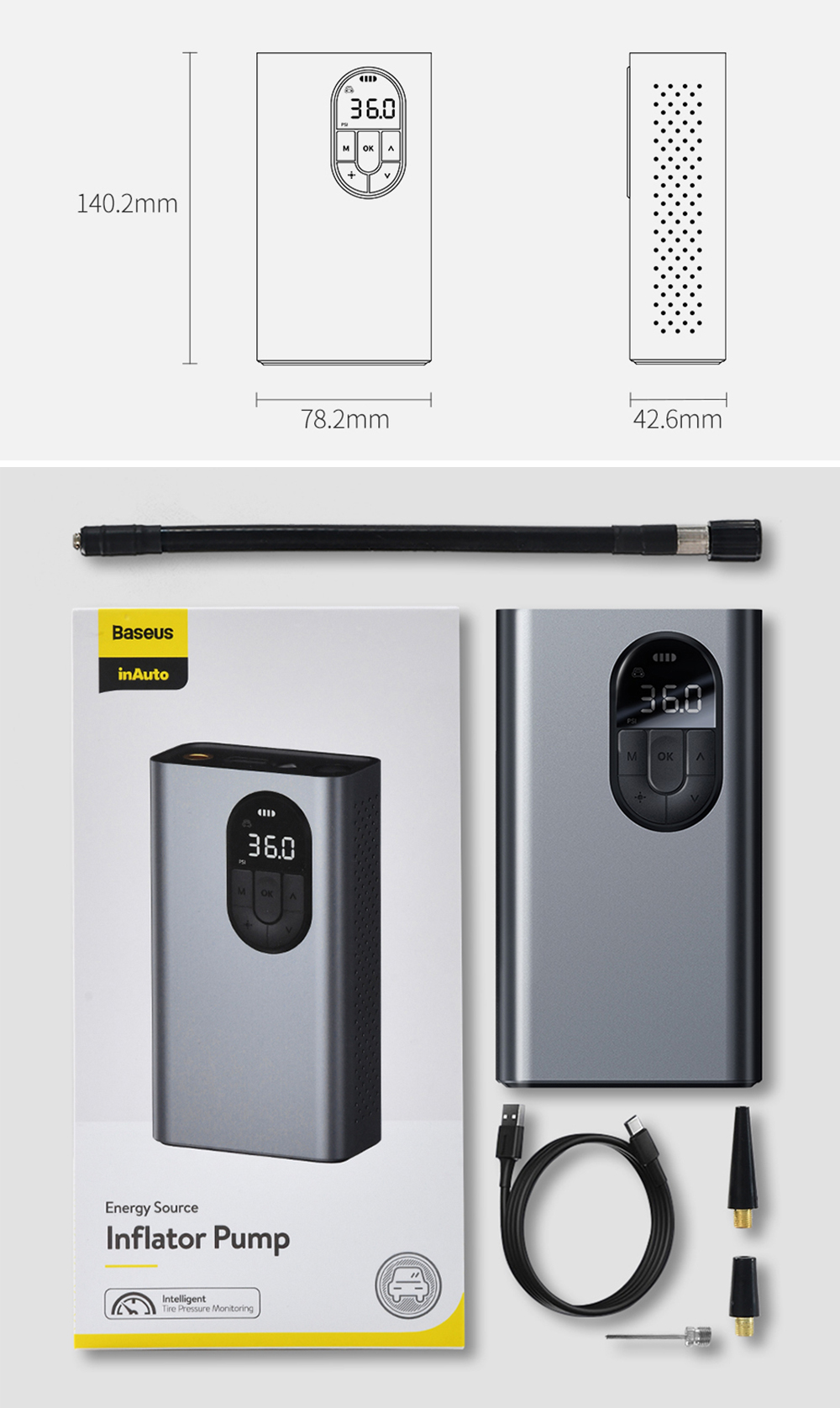 Baseus-150PSI-Portable-Inflator-Pump-Air-Compressor-Smart-Digital-Tire-Pressure-Detection-Auto-Tire--1785707