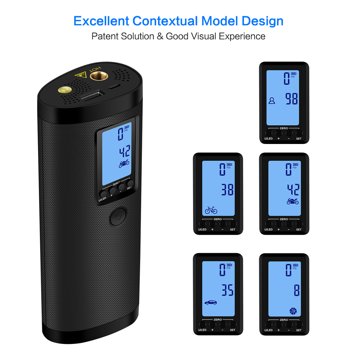 Enusictrade-Upgraded-3-IN-1-Wireless-120Psi-Portable-Air-Pump-20Lmin-Cordless-Tire-Compressor-Intell-1606278