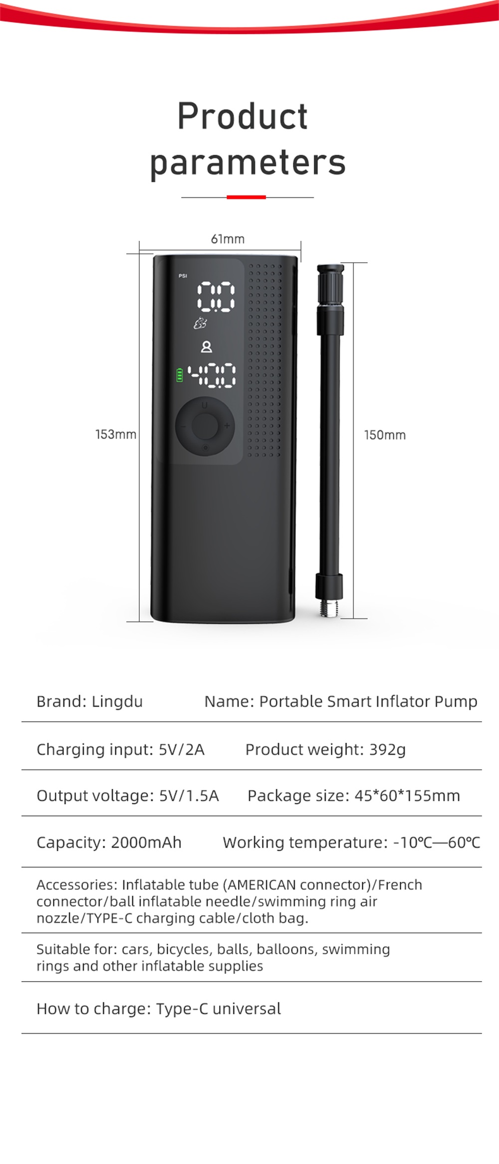 Newo-120PSI-Portable-Inflatable-Pump-2000mAh-with-LED-Light-Multi-function-Digital-Display-Mini-Air--1789111