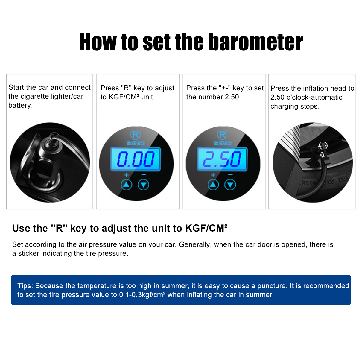 Portable-12V-Car-Truck-Van-Digital-Tyre-Tire-Inflator-Air-Compressor-Pump--Light-1735844