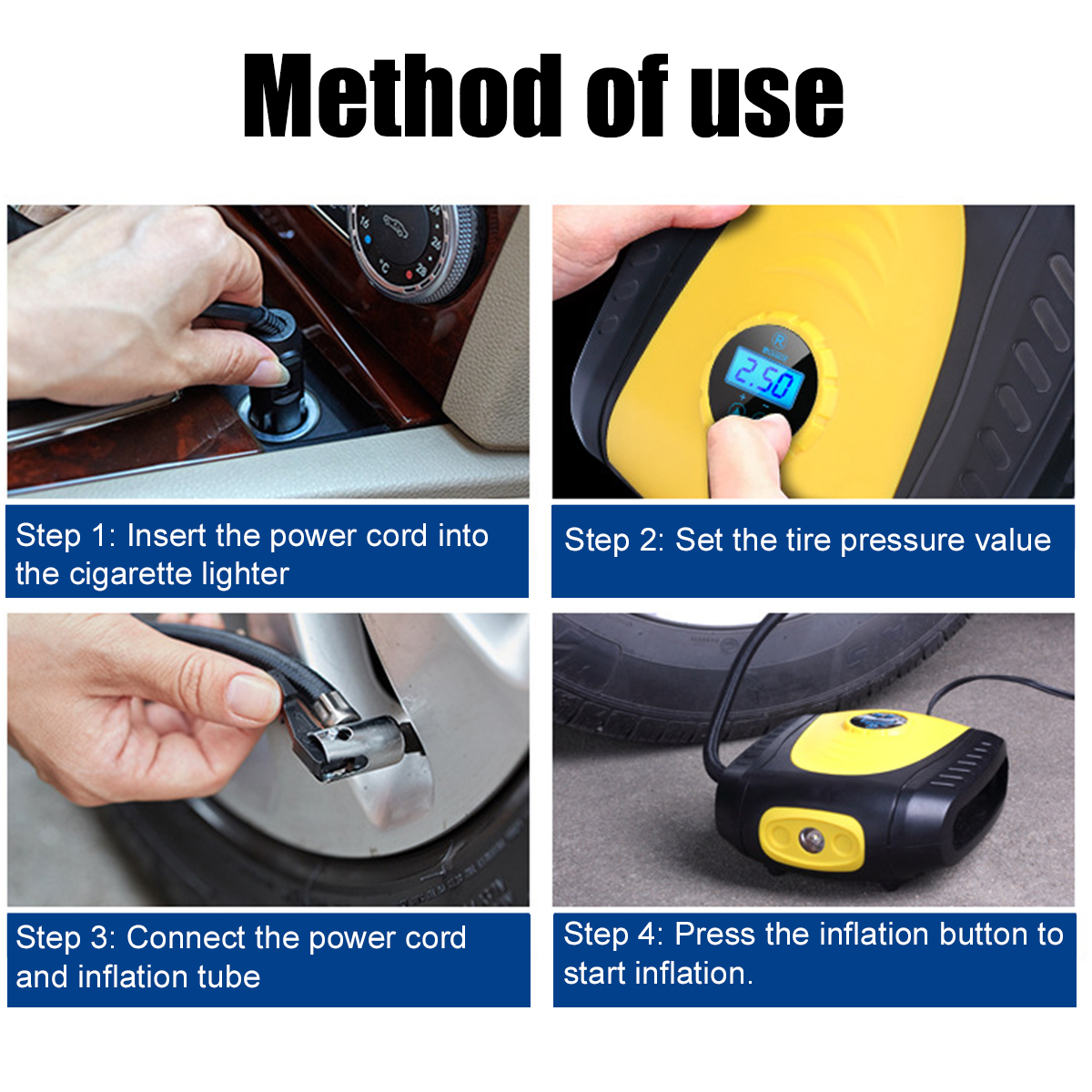 Portable-12V-Car-Truck-Van-Digital-Tyre-Tire-Inflator-Air-Compressor-Pump--Light-1735844