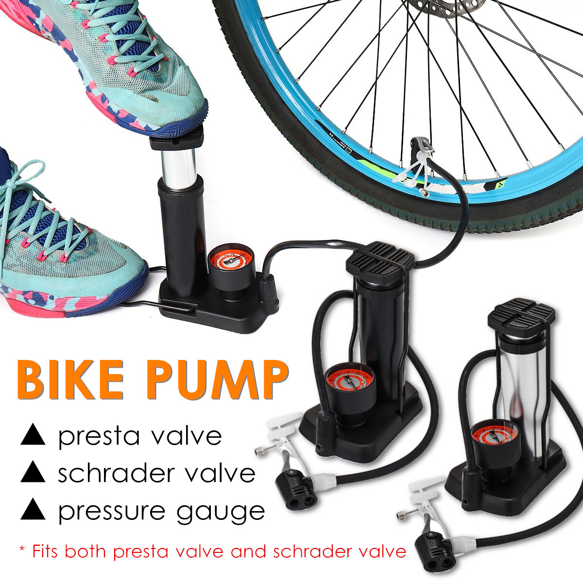 Portable-Foot-Pump-Tire-Tyre-Air-Inflator-Universal-SchraderPresta-For-Motorcycle-Scooter-Bicycle-1409360