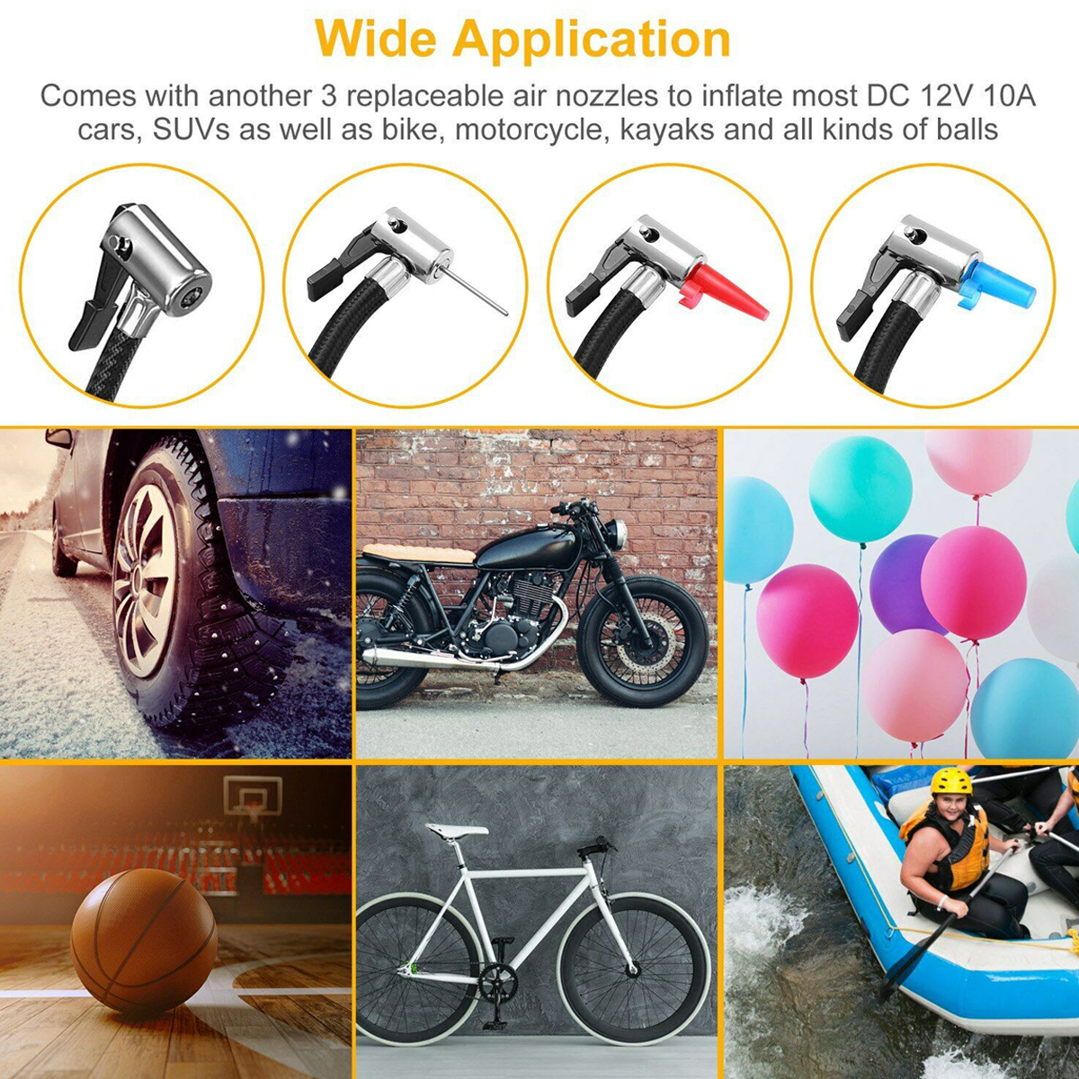 Tire-Inflator-Air-Pump-Compressor-Electric-Portable-12V-150PSI-w-LED-Light-1624845