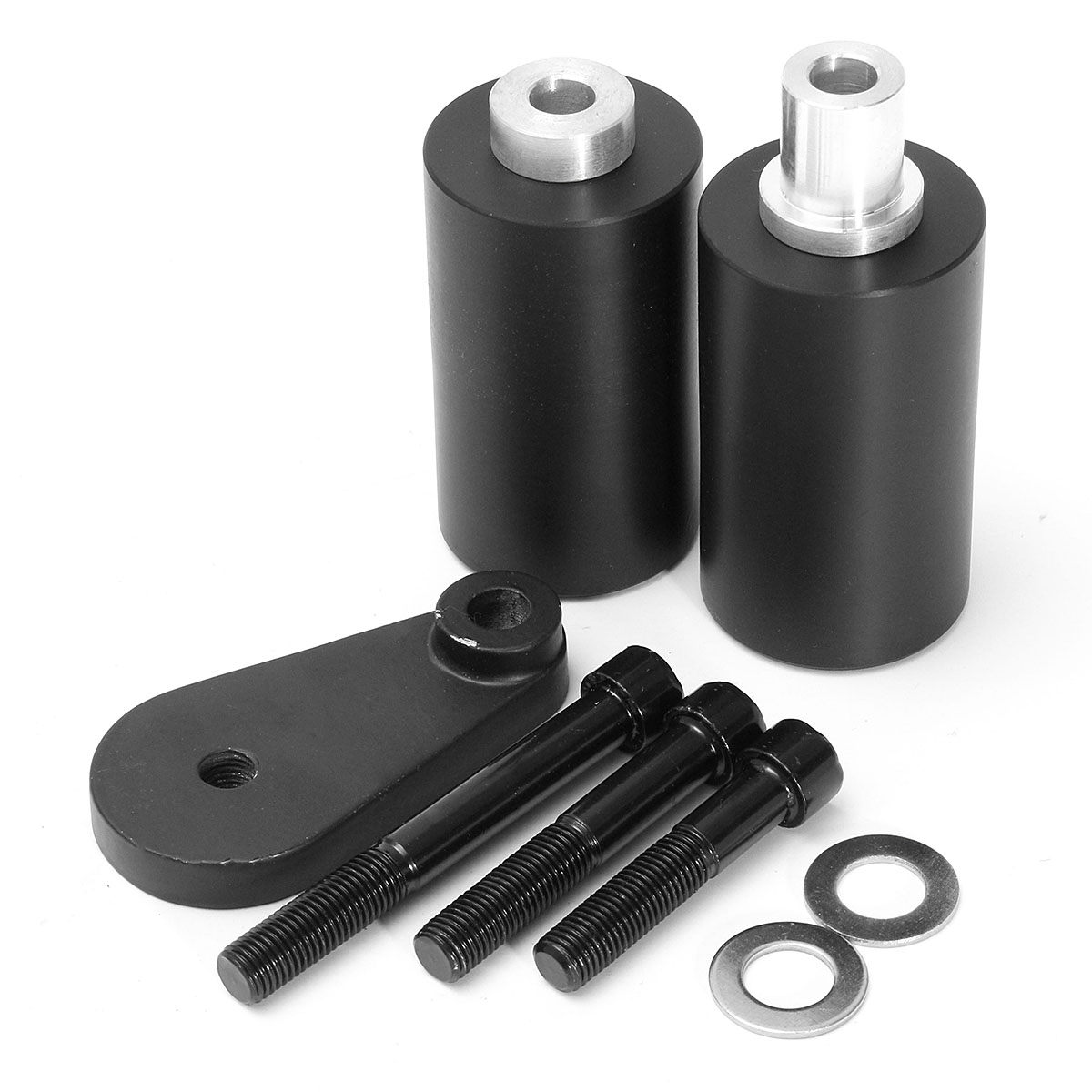 No-Cut-Black-Frame-Sliders-Sport-Bike-Crash-For-Yamaha-YZF-R6-03-05-R6S-06-09-1173085