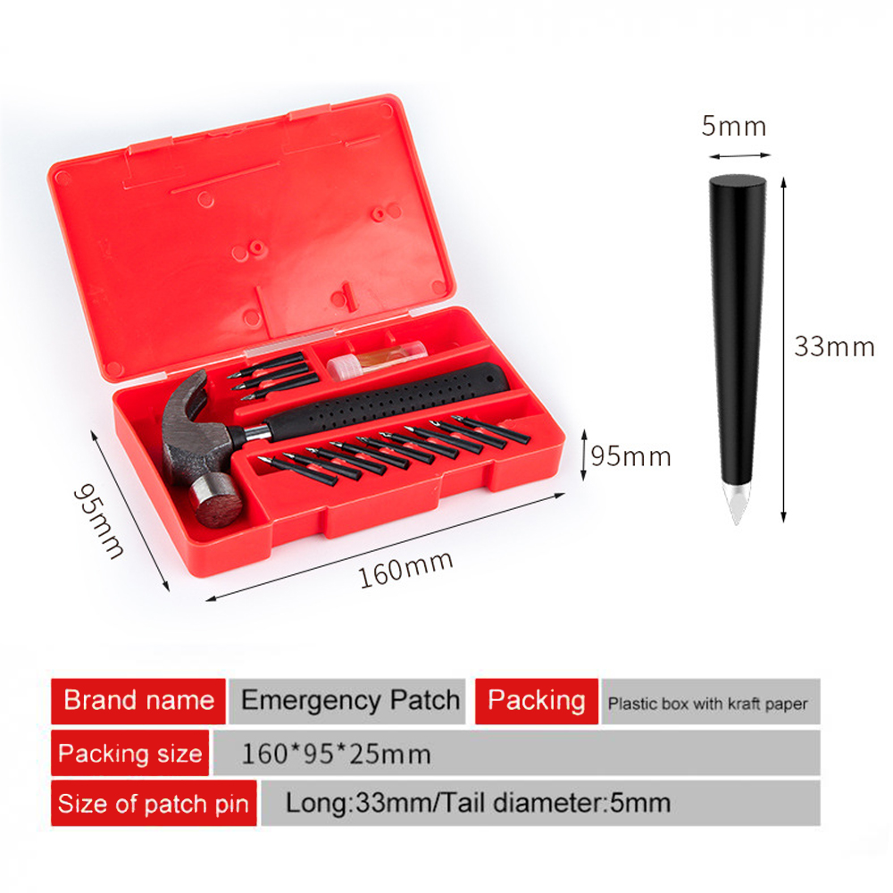 12pcs-Vacuum-Tire-Emergency-Fast-Repair-Leak-filling-Car-Tyre-repairing-Nails-Tool-Kit-with-Claw-Ham-1821017