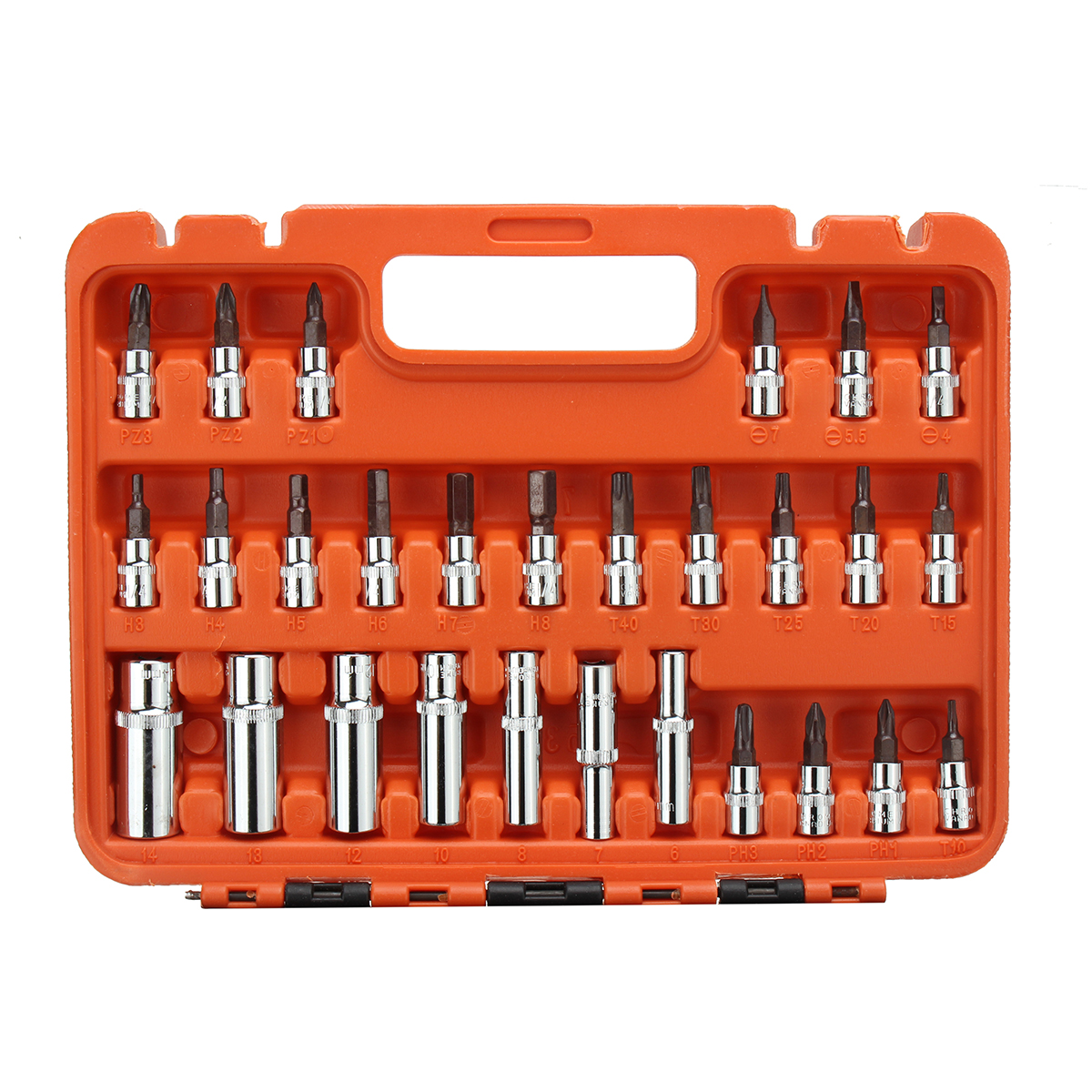 53Pcs-14quot-Drive-Socket-Ratchet-Wrench-Combo-Bit-Set-Car-Motorcycle-Repair-Hand-Tool-Kit-1602670