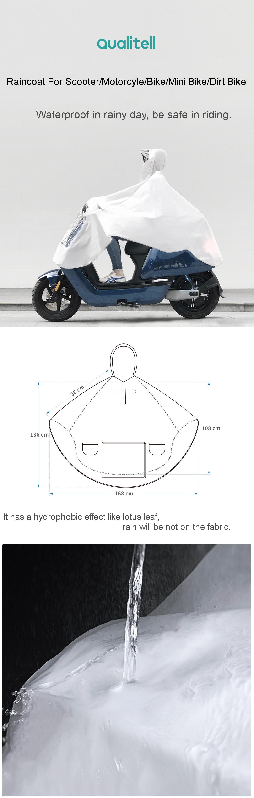 Men-Women-Raincoat-Scooter-Motorcycle-Bike-EVA-Waterproof-Rainwear-from-1542209