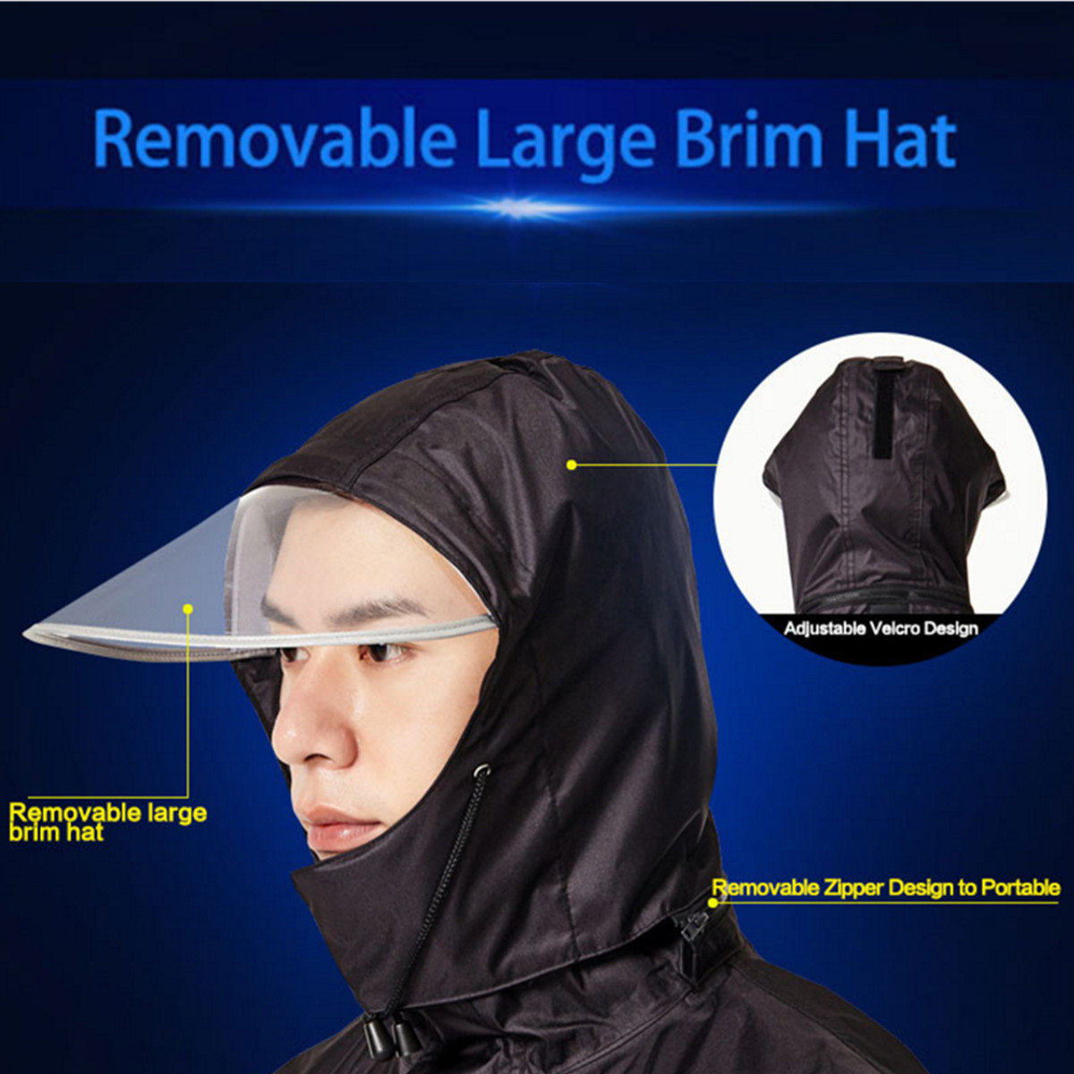 Motorcycle-Raincoat-Windproot-Waterproof-Hiking-Camping-Walking-Outdoor-Coat-L-3XL-1331412